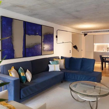 Daire Flh Intendente Blue Flat With Balcony